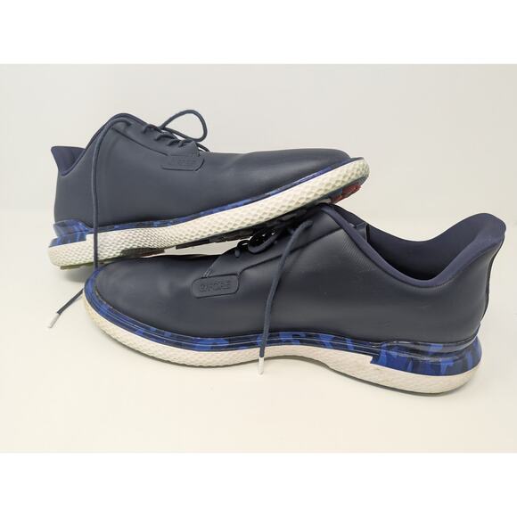 G/Fore Fore G4 Camo Gallivan2r Camo Welt Golf Shoes Sz 11.5 Navy TWLT GMF000060 - Picture 4 of 8